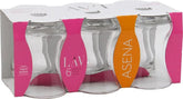LAV Asena 6x Türkische Teegläser, Teeglas Set